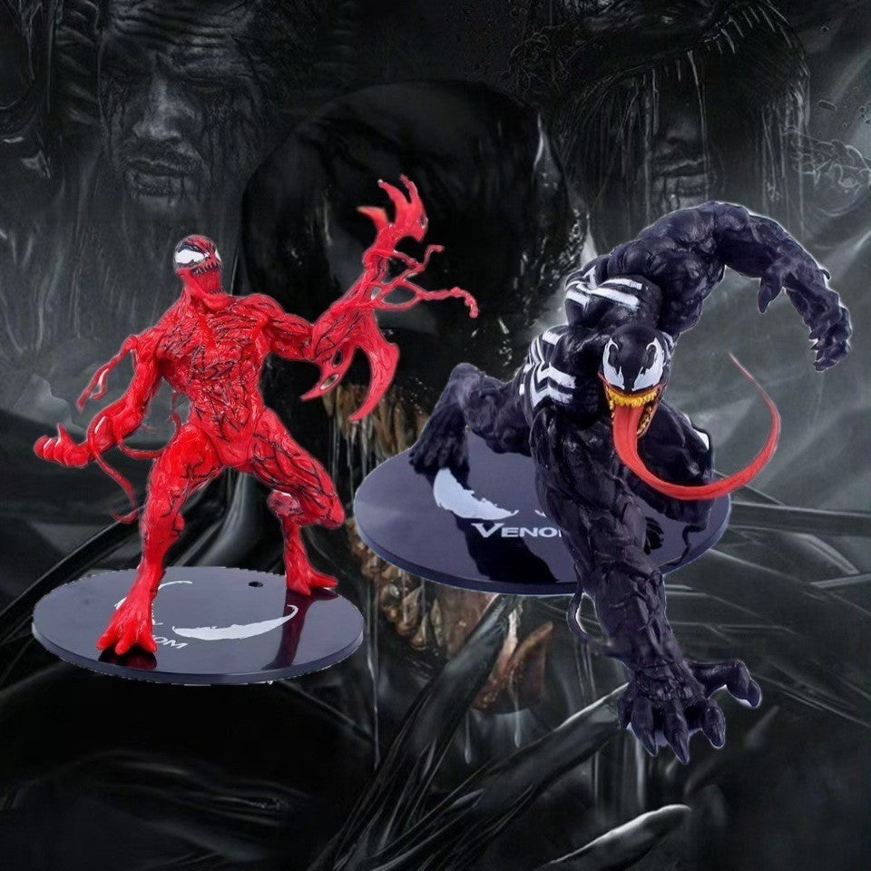 Nova Estátua Feita à Mão do Venom Batman Vilão do Filme Decoração de Escritório Modelo Animação Enfeites Colecionáveis Hobby Marvel Comics