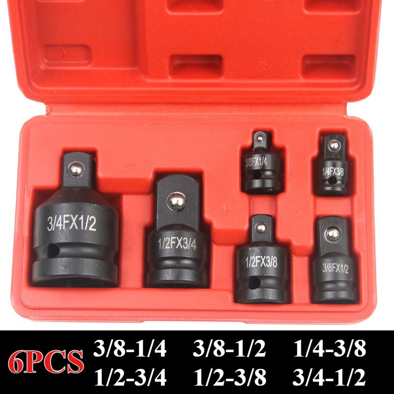 Adaptador de Soquete Conversor de 6/4/1 Peças 3/4 1/2 3/8 1/4 Polegadas Juntas de Chave de Impacto Adaptador de Catraca Ferramentas de Reparo