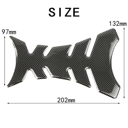 Universal Motorcycle Sticker Oil Fuel Tank Pad Carbon Fiber Protector Stickers for Harley Yamaha Suzuki Kawasaki Honda BMW