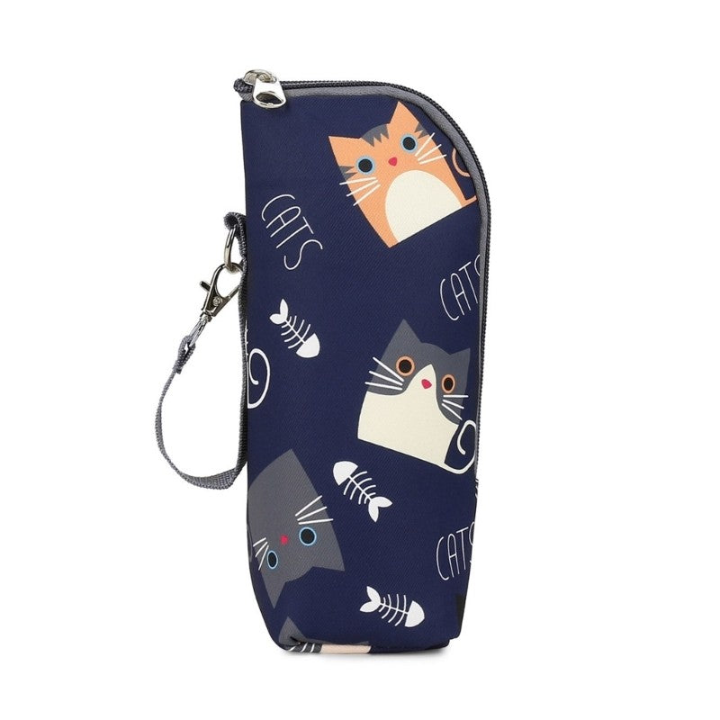 Baby Milk Bottle Insulation Bag Printed Travel Carry Case Portable Feeding Bottle Thermal Handbag Strollers Hanging Bag