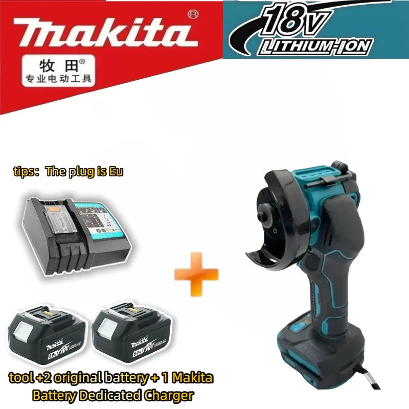 Esmerilhadeira angular sem fio Makita 3 polegadas, ferramenta de corte elétrica sem fio, serra circular de corte, ferramenta elétrica