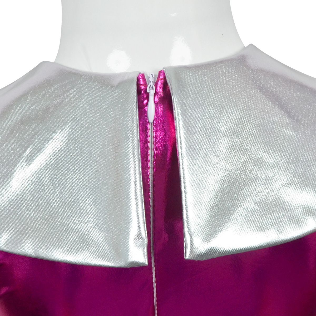 Cyber Alien Laser Reflective Alien Cosplay Dress, Adult and Children's Party Outfit, Including Tentacle Headpiece