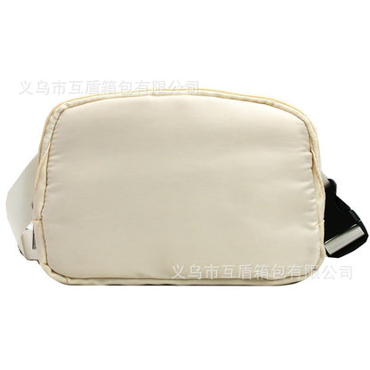 Men's chest bag, mobile phone bag, small shoulder bag, suitable for outdoor exercise, running