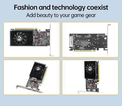 SOYO Graphics Cards NVIDIA GT730 4G GDDR3 128bit Video Card HDMI*2 For Desktop Gaming Computer Components GPU GT 730
