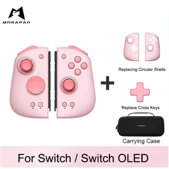 MOBAPAD M6 Gemini Bluetooth Wireless Gaming Controller with Sensing Joystick Gamepad for Nintendo Switch / Switch OLED