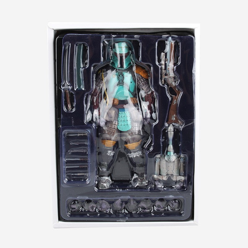 Star Wars Boba Fett Darth Vader & Spiderman & Royal Cuard Action Figure Toys 18cm