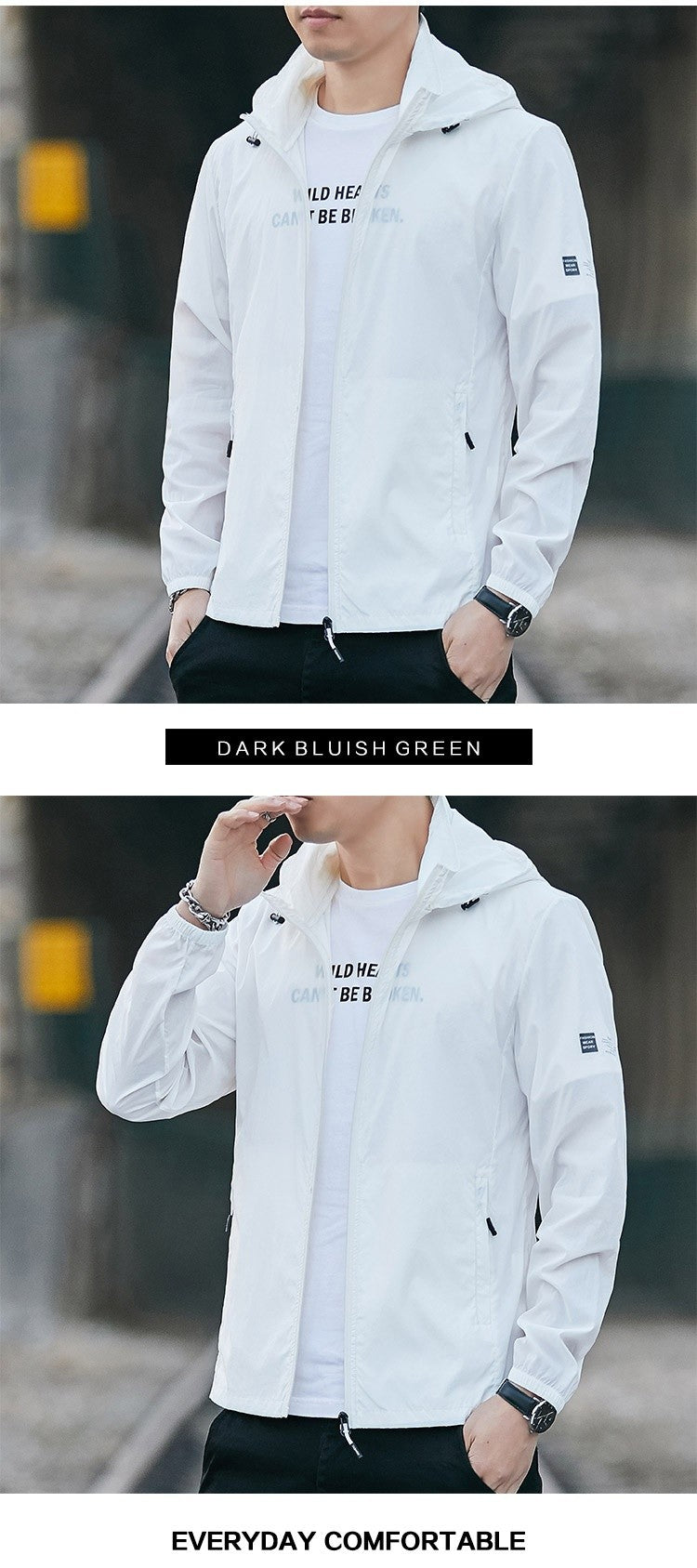 Fashionable and trendy new hot selling sun protection clothing, lightweight and breathable, couple's cold and super strong UV pr