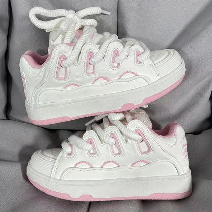 Trend Men's Shoes Outdoor Sneakers New Platform Vulcanized Shoes Breathable Casual Shoes Non Slip Comfortable Running Shoe Tenis