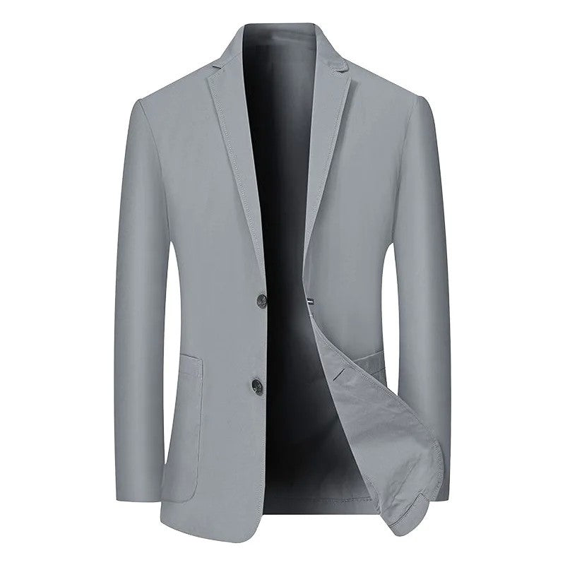 Summer Men Thin Breathable Blazers Jackets High Quality Male Quick Drying Blazers Coats Man Business Casual Suits Coats 4XL