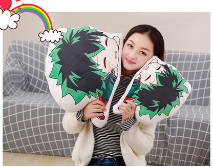 My Hero Academia Plush Stuffed Pillows Anime Boku no Hero Academia Cushion Cute Izuku Dakimakura Kawaii Katsuki Shoto Soft Dolls