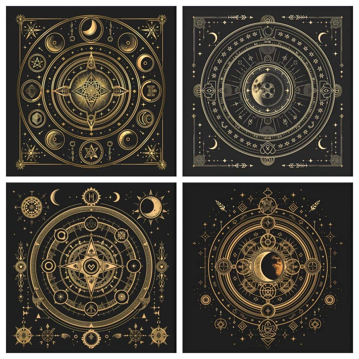 Suede Velvet Tarot Tablecloth Rune Divination Altar Tarot Patch Table Cover For Magicians Daily Board Games Card Pad