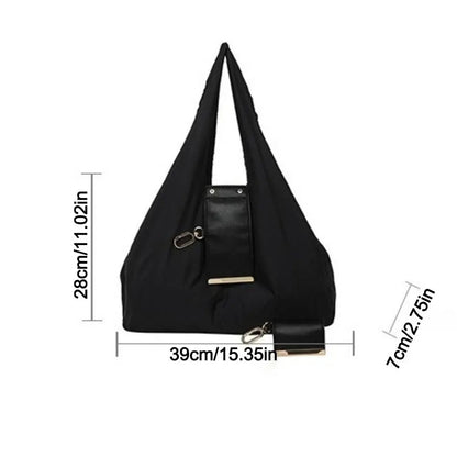 New Mini Keychain Tote Bag with Key Ring Expandable Supermarket Eco-Friendly Bag Reusable Foldable Handbag for Travel