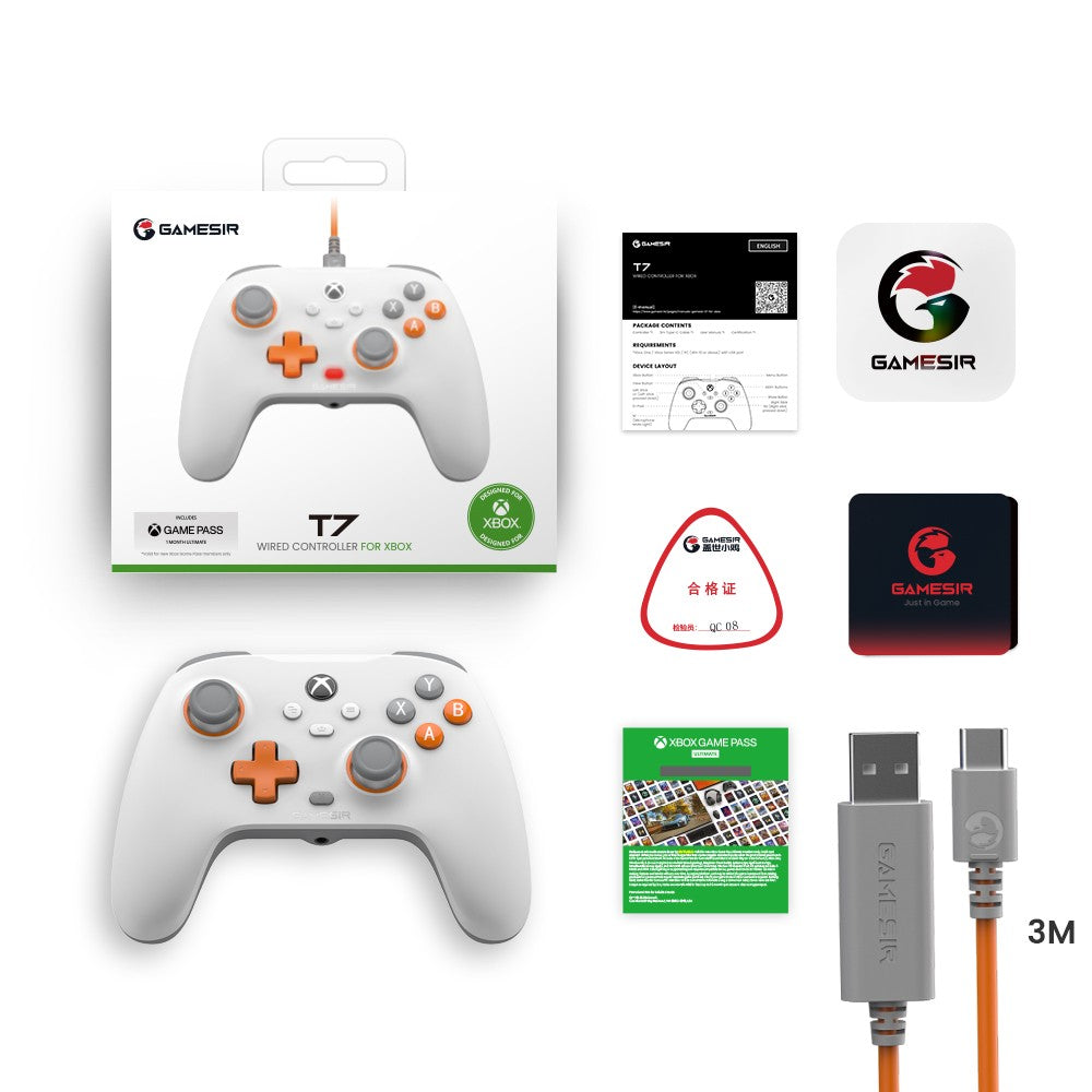 GameSir T7 Xbox Gamepad Hall Effect Game Controller for Xbox Series X, Xbox Series S, Xbox One X, Xbox One S Game Console