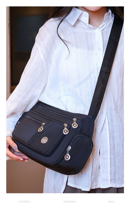 Women Nylon Waterproof Bag Messenger Bags For Lady Crossbody Large Capacity Travel Shoulder Bag Casual Handbags High Quality