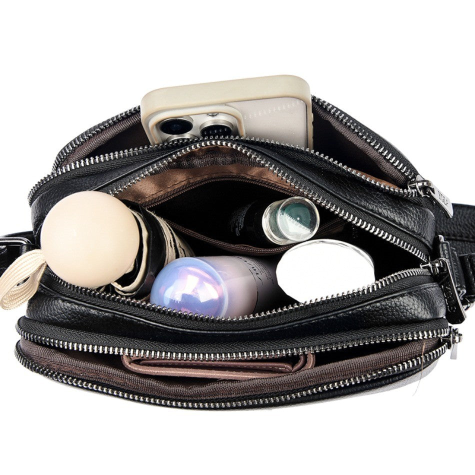 Genuine Brand Luxury Crossbody Bag Women Bags Handbags Designer Soft PU Leather Top Quality Casual Ladies Shoulder Messenger Sac