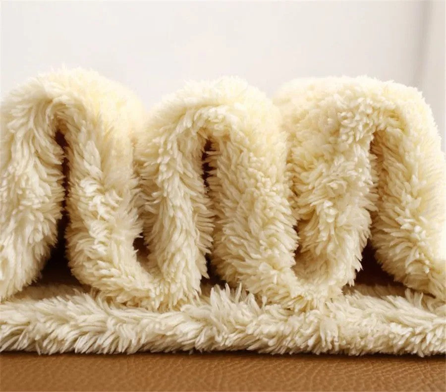 Youthful Woman Clothes Thick Winter Fleece Casual Sport Baggy Sweatpants Women's Pants HighWaist Lamb Fluff Straight Pantalones