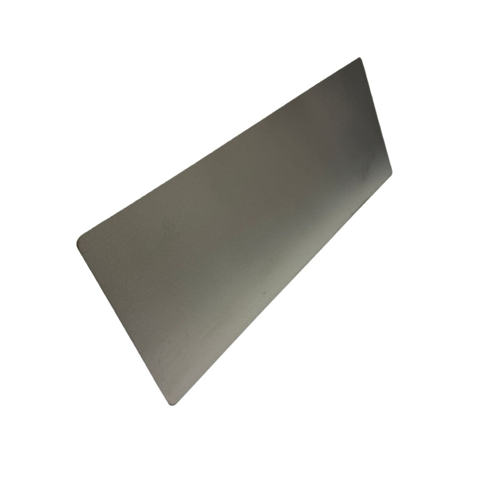 1 unidade de colher de pedreiro grande de aço inoxidável, raspador de cimento, ferramenta de reboco de construção com cabo de plástico