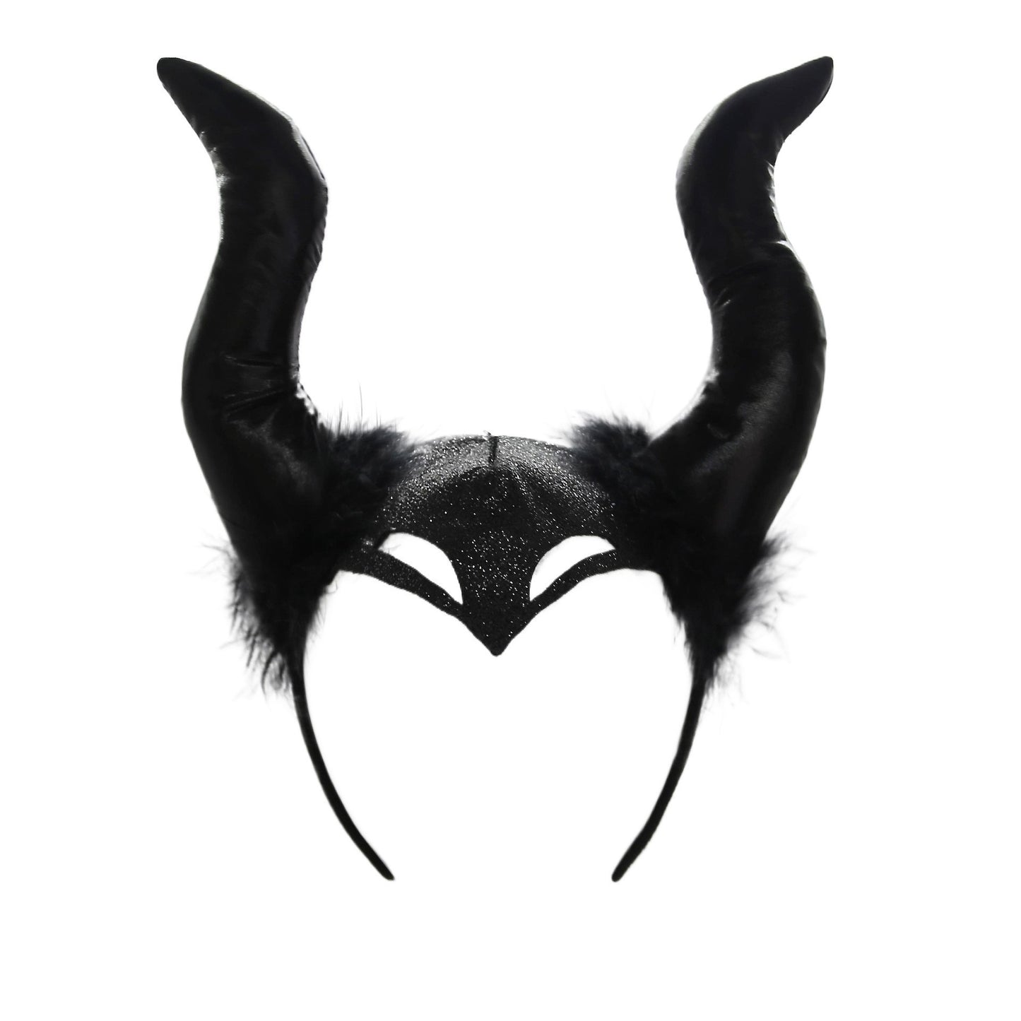 Halloween Costume Cartoon Maleficent Cosplay Dress Fancy Witch Disguise Robe Carnival Devil Queen Dot Tulle Frock