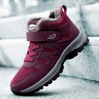 2025 Women Winter Snow Boots For Men And Women Outdoor Hiking Boots Non-Slip Warm Woman's Sneakers Size 35-45 Ankle Footwear