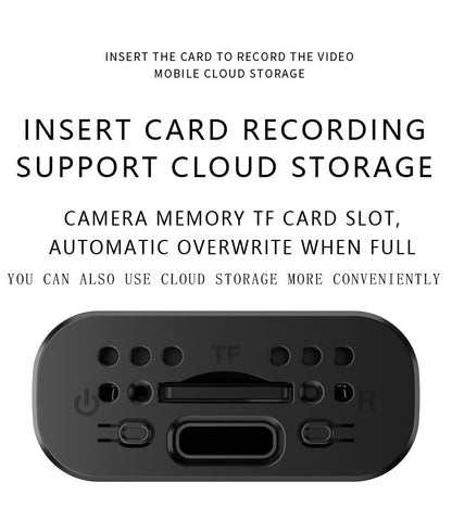 5MP WiFi Camera Indoor Built in Battery Security Protection Mini Camera IR Night Vision Smart Portable CCTV Video Surveillance