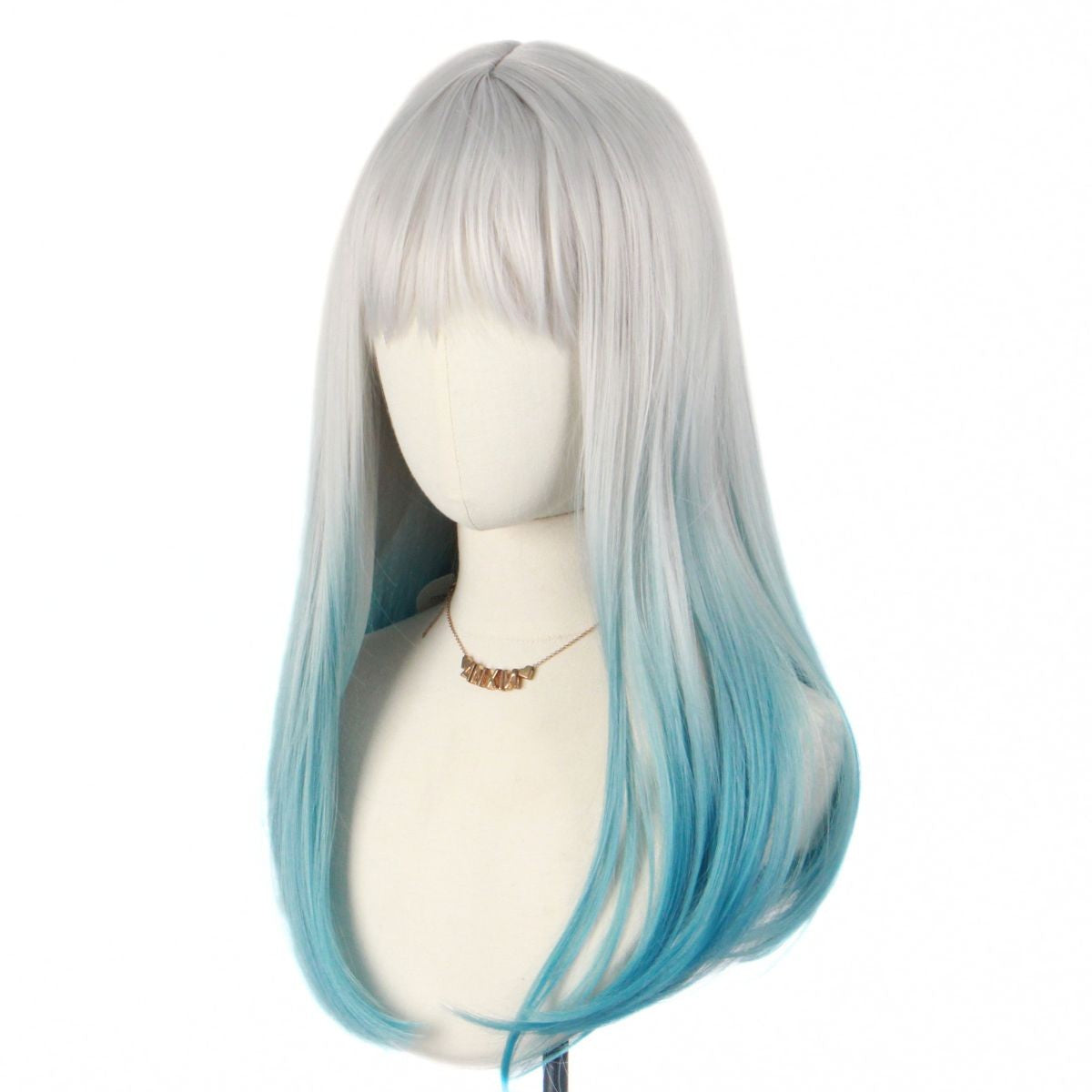 Anxin Hot Selling Long Anime Cosplay Heat Resistant Halloween Party Wig