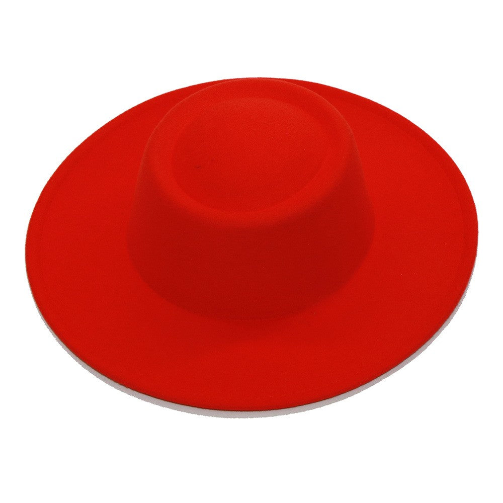 Chapéus Fedora Masculino Feminino Aba Larga 8.5CM Lã Feltro Chapéus Jazz Estilo Britânico 2023 Chapéu Panamá Formal Social