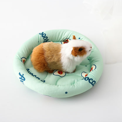 Tapete Almofadado para Animais Pequenos, Ninho para Hamster, Esquilo, Ouriço, Coelho, Quente, Macio, Pelúcia, Porquinho-da-Índia, Casa, Tapete para Ninho de Animais Pequenos