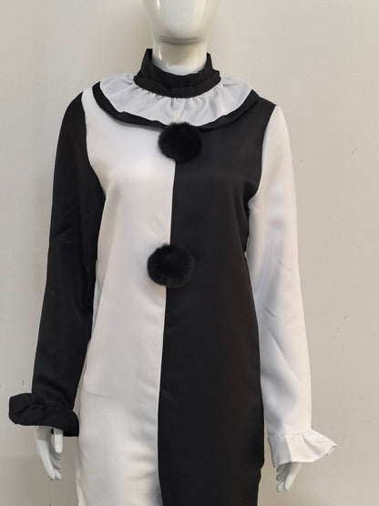 Art The Clown Cosplay Movie Terrifier 2 Art The Clown Cosplay Costume Jumpsuit Mask Halloween Costumes Mask for Men Women
