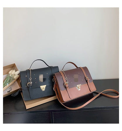 Magic Academy Style Cambridge Bag Handheld Crossbody British Style Postman Bag