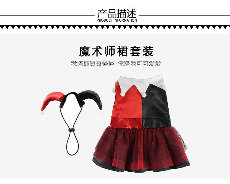 Fantasia de Halloween para Cães e Gatos, Vestido de Fada Borboleta Engraçado com Asa Destacável, Roupa para Pet, Vestido de Festa, Fantasia de Cosplay