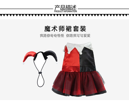 Fantasia de Halloween para Cães e Gatos, Vestido de Fada Borboleta Engraçado com Asa Destacável, Roupa para Pet, Vestido de Festa, Fantasia de Cosplay