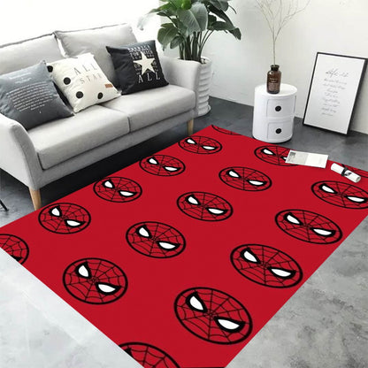 MINISO Disney Marvel Avengers Spiderman Carpet Rug for Home Living Room Bedroom Sofa Doormat Decor,kids Area Rug Floor Mat
