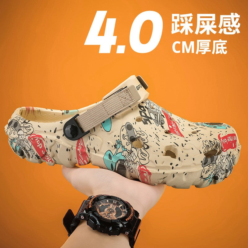 Man Shoes EVA Slippers Summer Men Garden Clogs 2025 Summer Slippers for men Outdoor Slide Soft Beach Shoes Male Summer Sandals