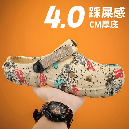 Man Shoes EVA Slippers Summer Men Garden Clogs 2025 Summer Slippers for men Outdoor Slide Soft Beach Shoes Male Summer Sandals