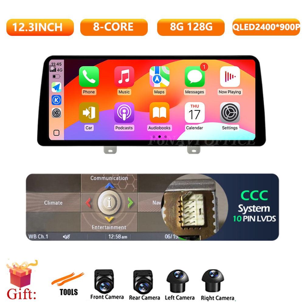 GPS Navegação Bluetooth Ferramentas Automotivas Carro Vídeo Multimídia Player Android 15 WiFi Para BMW Série 7 E65 E66 2004 - 2008 Sistema CCC