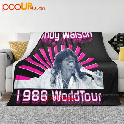 Manta Acolchoada Ultra Macia Randy Watson Sexual Chocolate Soul Globasic Cobertor de Inverno para Sofá Capas de Cama