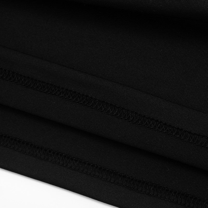 Women Flared-Sleeve Bodycon Pleated Dresses Fashion O-Neck Solid High-Waisted Slim Party Dress Evening Female Mini Dress 2025