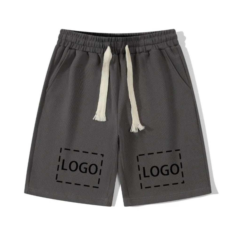 Men's Loose Shorts Custom Logo Y2K Streetwear Casual Beach Shorts For Men Hip Hop Fashion Summer Shorts