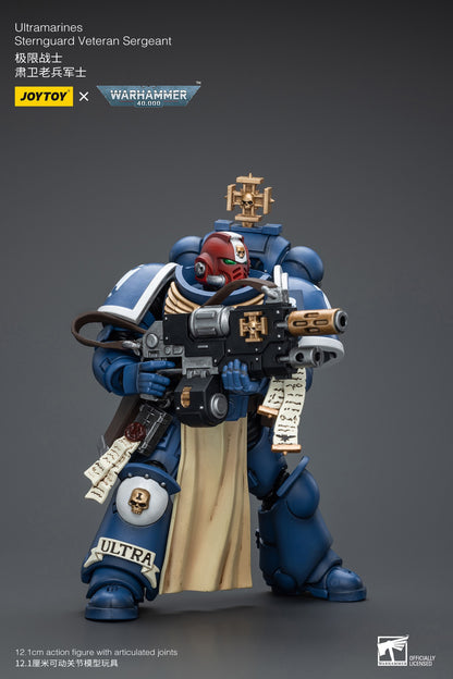 JOYTOY Warhammer 40k 1/18 Action Figures Anime 12,1cm Ultramarines Sternguard Veteran Coleção Modelo Brinquedos