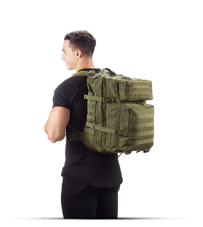 50L Army Military Tactical Backpack Men's Travel Large Capacity Rucksacks Men Waterproof Outdoor Sports Multi-functional Bags