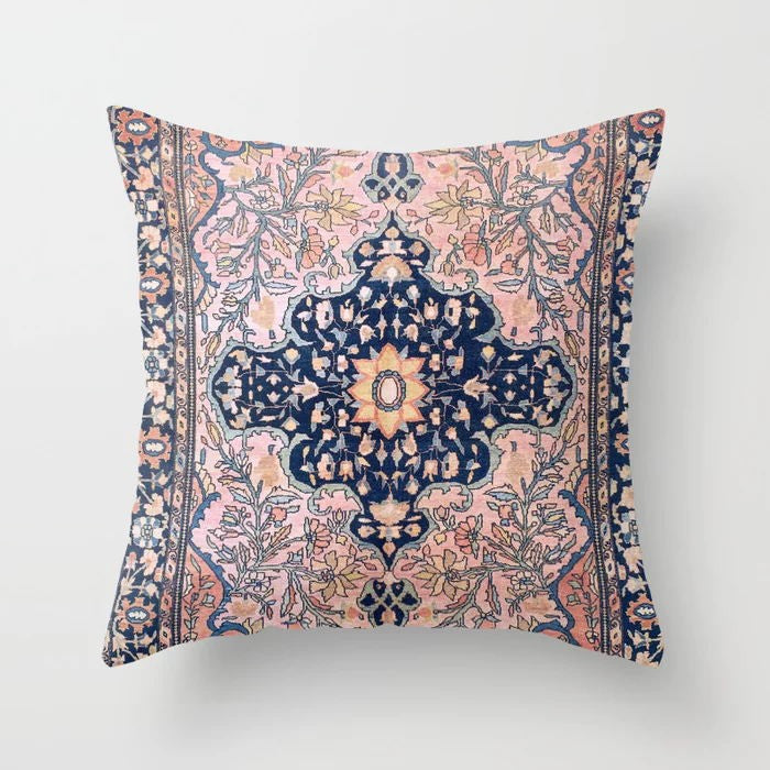 Nordic Pillow Case Moroccan Style Pillow Indian Bohemian Luxury Living Room Bedroom Cushion Cover Lumbar Pillowslip Home Decor
