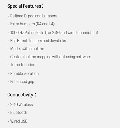 8BitDo Ultimate 2C Wireless Gaming Controller Hall Effect Joystick for PC, Windows 10, 11, Steam Deck, Raspberry Pi, Android