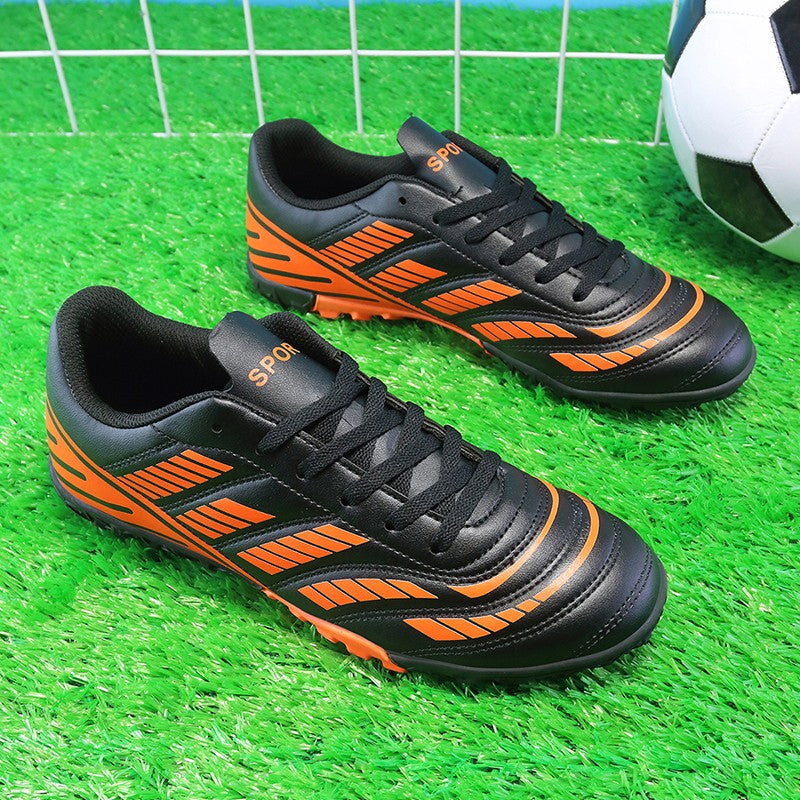 Unisex Youth Soccer Cleats Lightweight High Top FG FT Football Shoes Enhanced Traction Comfortable Match Training for Boys Girls