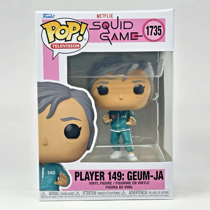 Squid Game Série Boneco Jogador 001 120 Hyun-ju FUNKO POP Oficial Genuíno Colecionável Edição Limitada NOVO Modelo Brinquedo Presente