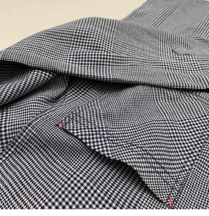 Plaid shirt Men's vintage shirt American cargo cotton loose casual coat