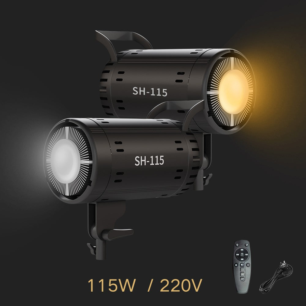 Lâmpada LED de vídeo de 135W para fotografia 8300 CY, luz diurna balanceada, para retrato, flash de estúdio, acessórios para YouTube, presente para live