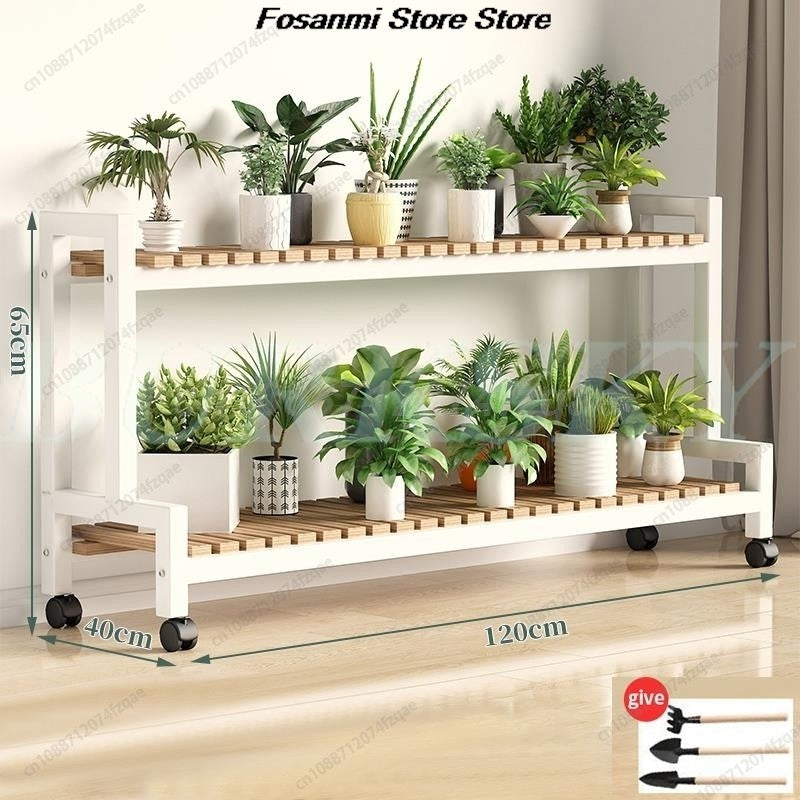 Floor-standing Plant Stand, Flower Stand, Flower Shelf, Planter Rack, Storage Organizer, Display  Garden, Balcony, 2, 3, 4Tier