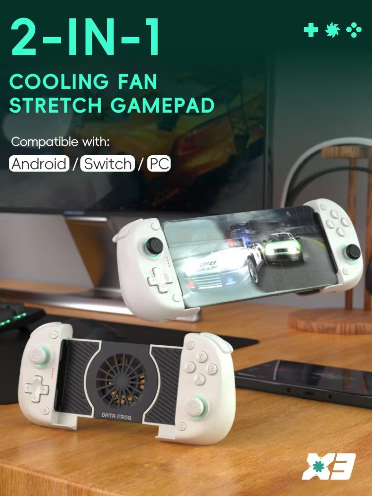 DATA FROG X3 Wireless Controller for Android Game Controller for Samsung Galaxy for PUBG Mobile