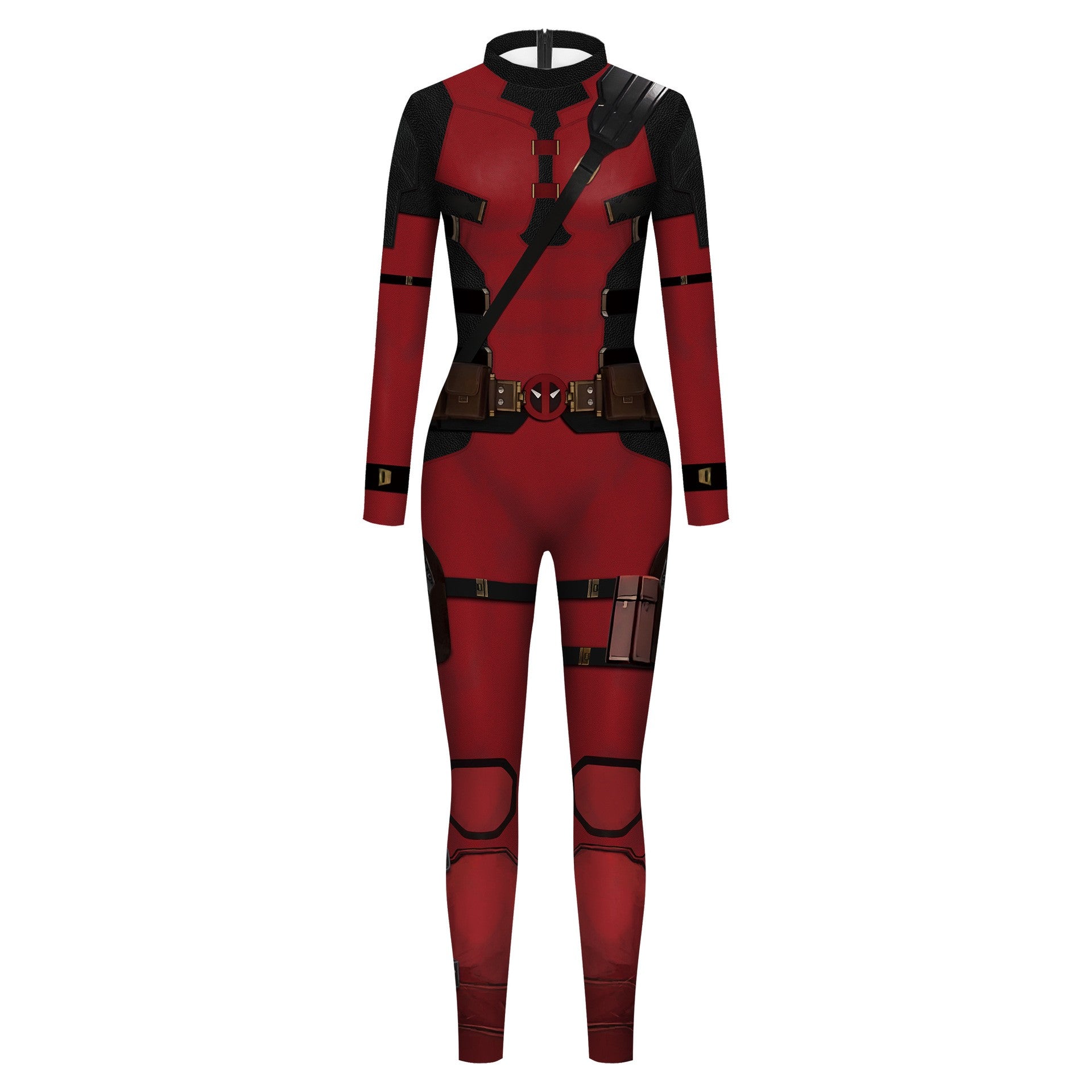 super-héros hommes film Deadpool Wolverine Cosplay Costumes Hallloween combinaison Performance fête Zentai body