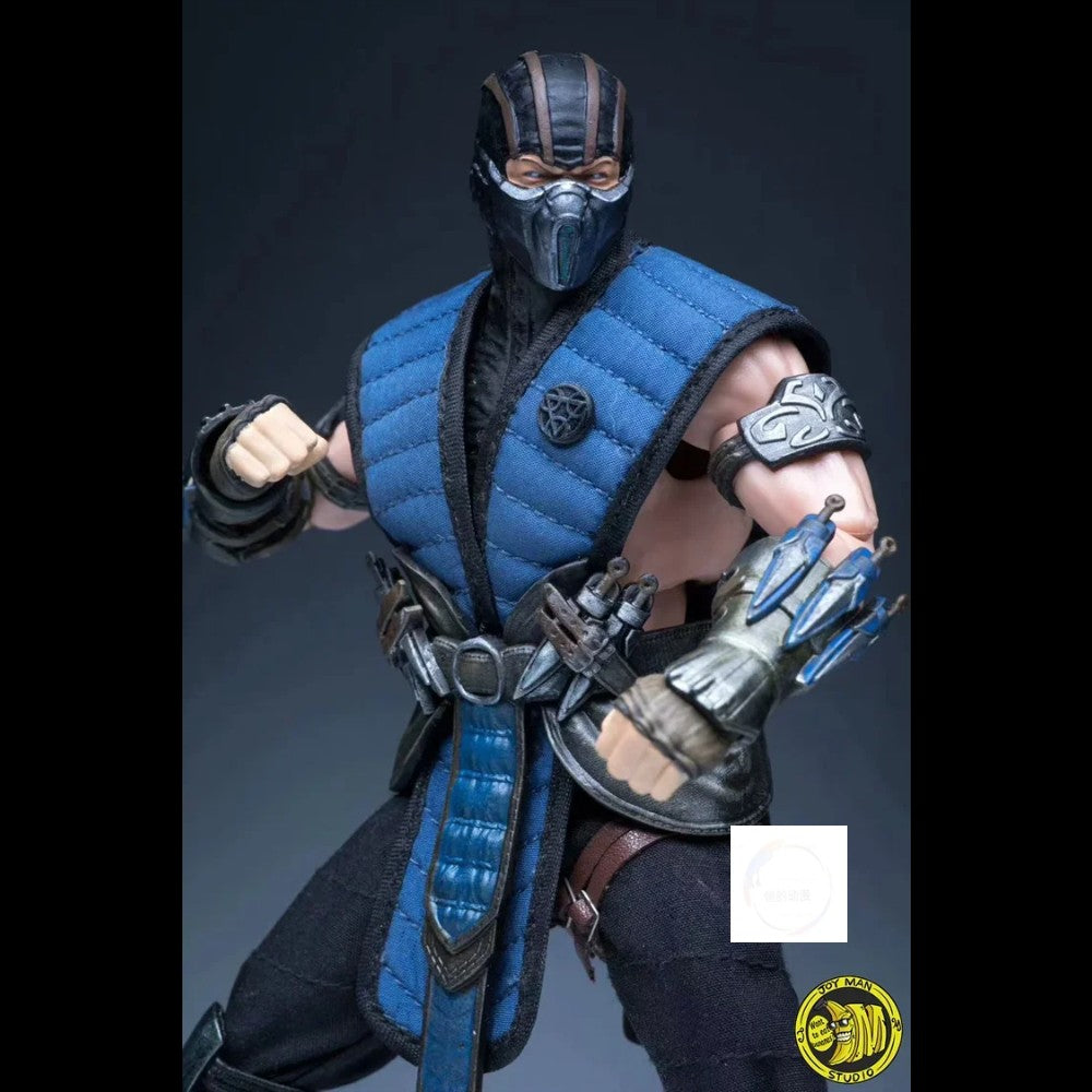 In Stock Joy Man Toys NOOB SAIBOT 1/12 Model Toy Collection JM Toys Mortal Kombat Movie Bi-Han Sub-Zero Action Figure Model Gift